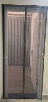 Wholesale only!Polyester Mesh Door Curtain, Mosquito Net 100x210cm Magnetic Screen Door Soft Mesh Door