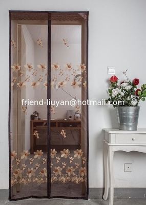 얇은 망 가즈 문 모기 띠 문 자기 스크린 문