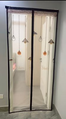 문과 창문용 인기 자석 망원경 문 커튼